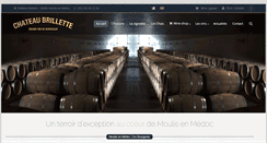 Desktop Screenshot of chateau-brillette.fr